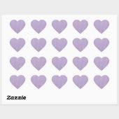 Lavendel bende hart sticker (Vel)