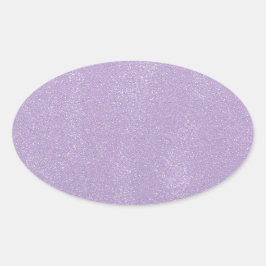 Lavendel bende ovale sticker