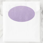 Lavendel bende ovale sticker (Tas)