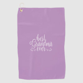 Lavendel beste oma ooit golfhanddoek