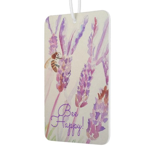 Lavendel bij Happy Herb Waterverf Flower Luchtverfrisser (Links)