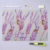 Lavendel bij Happy Herb Waterverf Flower Tissuepapier (Craft)