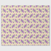 Lavendel Blauw, Dilly Dilly Cadeaupapier (Vlak)