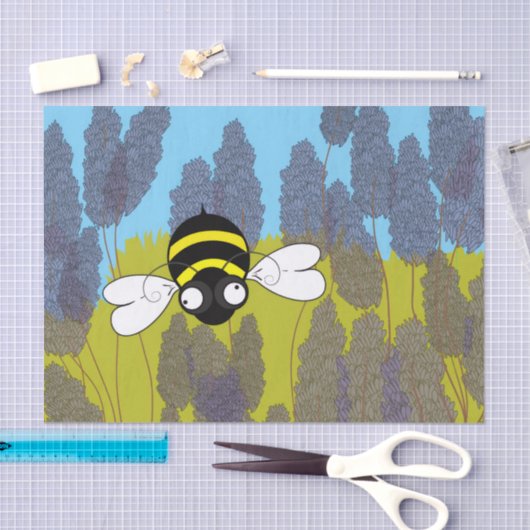 Lavendel Bliss Tissue Paper Tissuepapier (Craft)