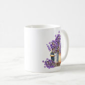 Lavendel Bloei Mok (Voorkant rechts)