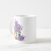 Lavendel Bloei Mok (Voorkant links)