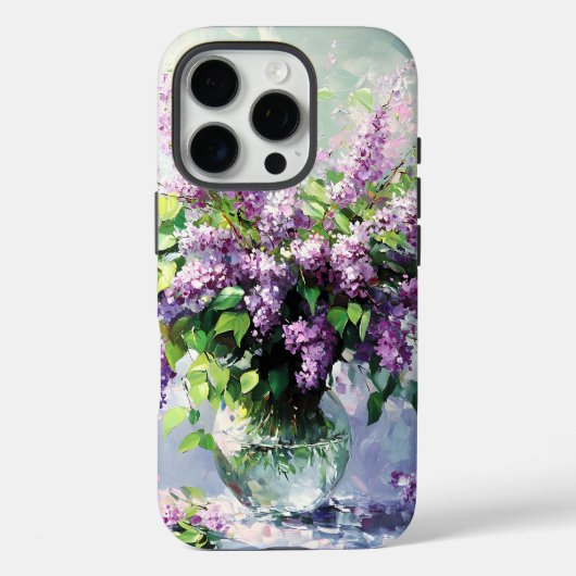 Lavendel Bloeiende Sering Boeket Case-Mate iPhone Case (Achterkant)