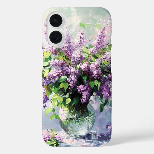 Lavendel Bloeiende Sering Boeket Case-Mate iPhone Case (Achterkant)