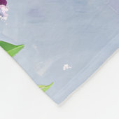 Lavendel Bloeiende Sering Boeket Fleece Deken (Hoek)
