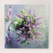 Lavendel Bloeiende Sering Boeket Legpuzzel (Horizontaal)