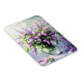 Lavendel Bloeiende Sering Boeket Magneet (Rechterzijde)