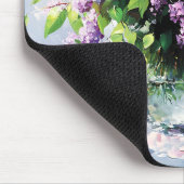 Lavendel Bloeiende Sering Boeket Muismat (Hoek)