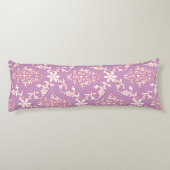 Lavendel Bloem Body Kussen | Elegante Comfort (Achterkant)