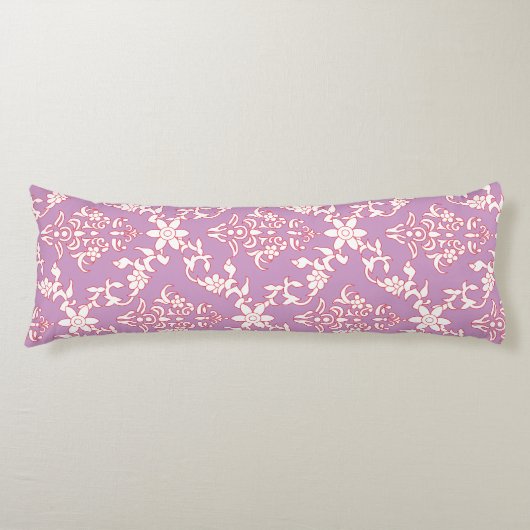 Lavendel Bloem Body Kussen | Elegante Comfort (Voorkant)