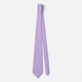 Lavendel Bloem Doodle Stropdas (Voorkant)