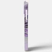 Lavendel Bloem Droom Moderne Abstracte Fractale Ku Case-Mate iPhone Case (Achterkant / Links)