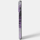 Lavendel Bloem Droom Moderne Abstracte Fractale Ku Case-Mate iPhone Case (Achterkant / Links)