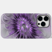 Lavendel Bloem Droom Moderne Abstracte Fractale Ku Case-Mate iPhone Case (Achterkant (horizontaal))