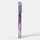 Lavendel Bloem Droom Moderne Abstracte Fractale Ku Case-Mate iPhone Case (Achterkant / Rechts)