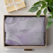 Lavendel Bloem Droom Moderne Abstracte Fractale Ku Tissuepapier (Geschenk)