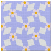 Lavendel Bloem Geometrisch Stof per Yard (Close Up)