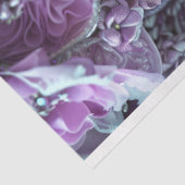 Lavendel Bloem Hoofddeksel Decoupage Tissuepapier (Detail)