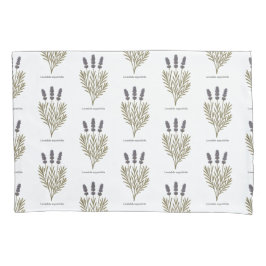 Lavendel Bloem Illustratie Kussensloop