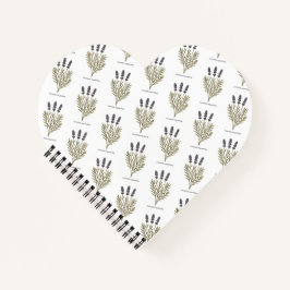  Lavendel Bloem Illustratie Notitieboek