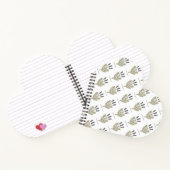  Lavendel Bloem Illustratie Notitieboek (Binnen)