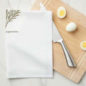  Lavendel Bloem Illustratie Theedoek (Quarter Fold)