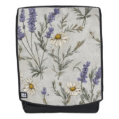 Lavendel Bloem Rugtassen (Voorkant)