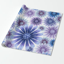 Lavendel Bloem Verpakkings Papier