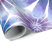 Lavendel Bloem Verpakkings Papier (Rol Hoek)