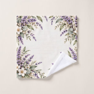 Lavendel Bloem Washandje