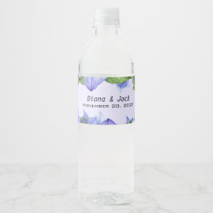 Lavendel Bloem  Waterfles Etiket