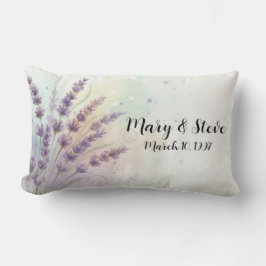 Lavendel Bloemboeket Jubileum Kussen