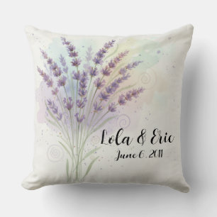 Lavendel Bloemboeket Jubileum Kussen