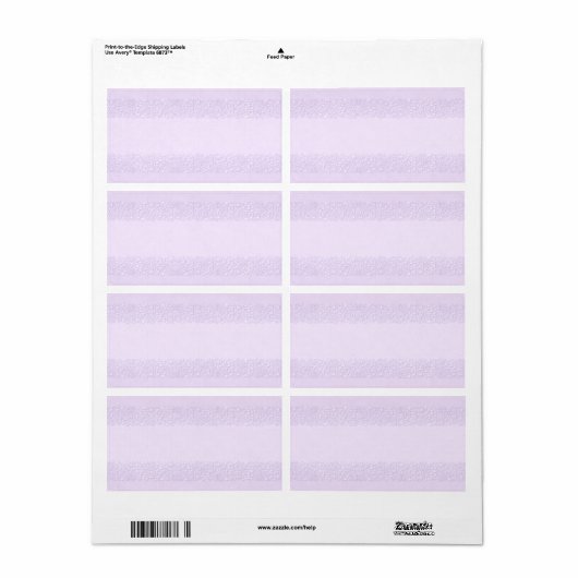 Lavendel Bloemen Apothecary Label (Full Sheet)