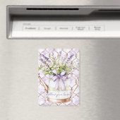 Lavendel Bloemen Boog Magneet (Insitu (Vaatwasser))