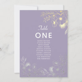 Lavendel Bloemen Bruiloft Zitkaarten