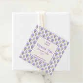  Lavendel Bloemen Business Bedankt Ta Bedankjes Labels (In situ)