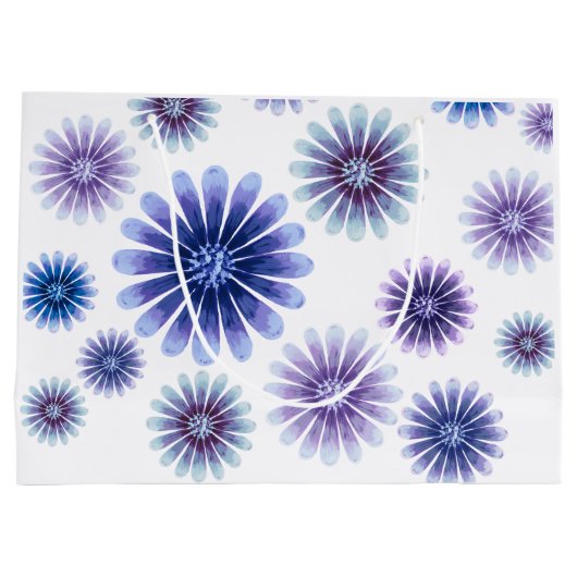 Lavendel Bloemen Cadeautas (Achterkant)