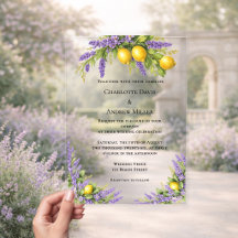 Lavendel bloemen citroenen luxe heldere trouw