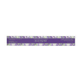 Lavendel Bloemen Cosmetica Pot Label (Individueel)