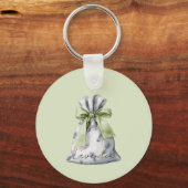 Lavendel Bloemen Droom Sleutelhanger (Achterkant)
