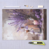 Lavendel Bloemen Kaarsen Apothecary Decoupage Tissuepapier (Craft)