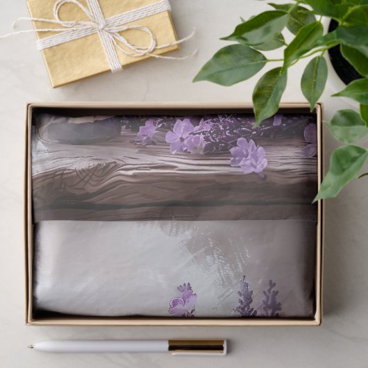 Lavendel Bloemen Kaarsen Apothecary Decoupage Tissuepapier (Geschenk)