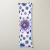 Lavendel Bloemen Lichaamskussen (Voorkant Verticaal)