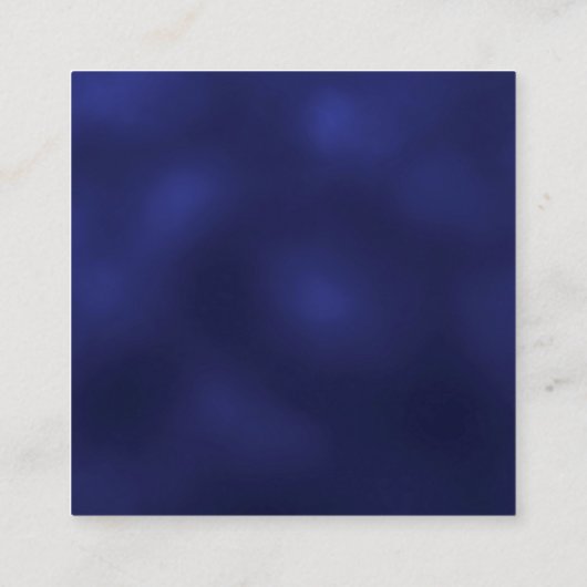 Lavendel bloemen marine blauw QR code bruiloft RSV Informatiekaartje (Achterkant)