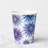 Lavendel Bloemen Papieren Beker (Achterkant)